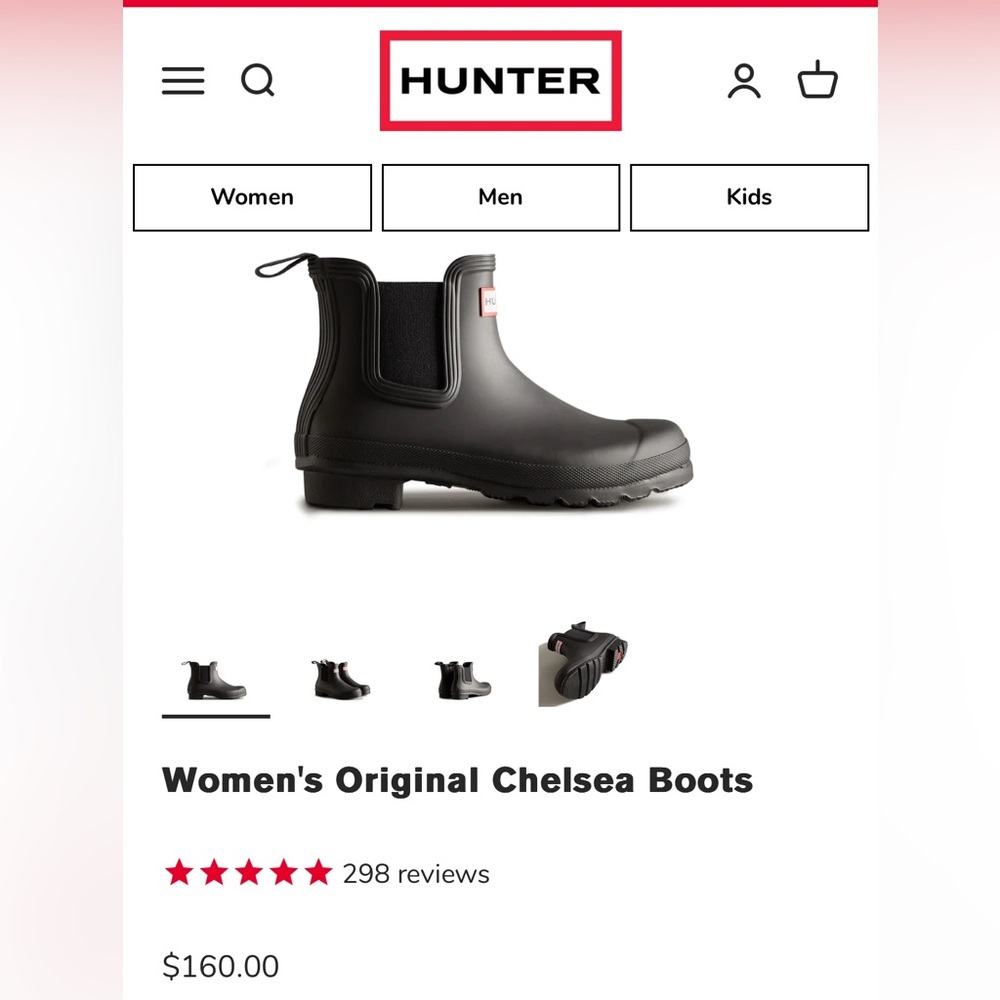 Hunter Chelsea Boots